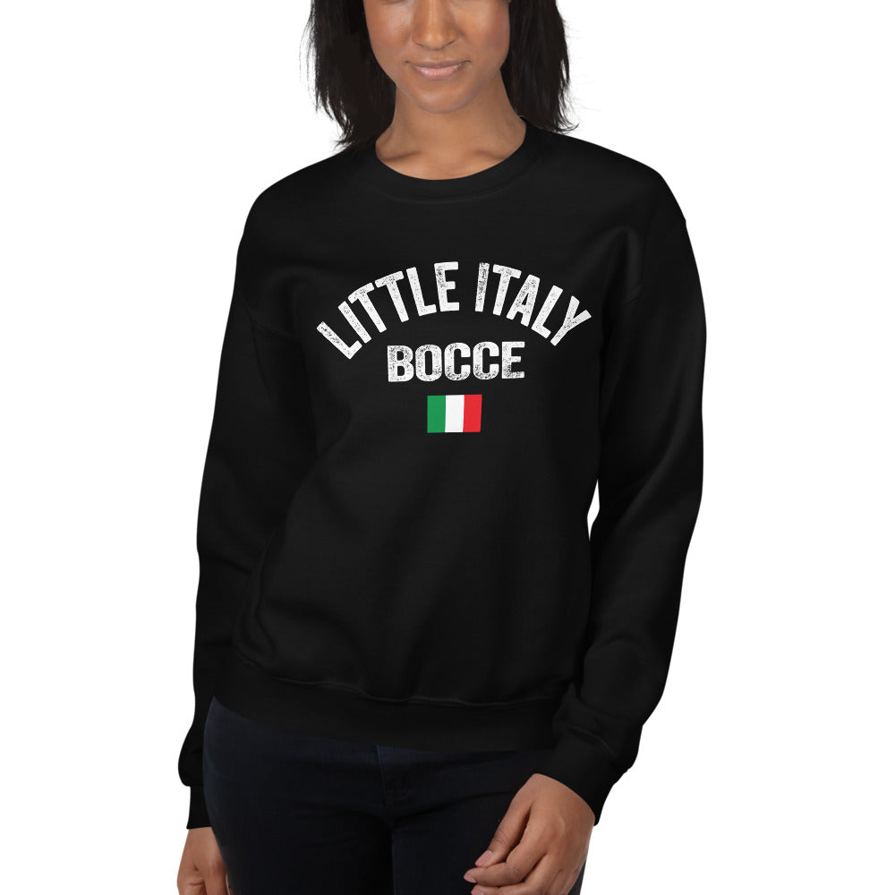 Little Italy Bocce Crewneck Sweatshirt