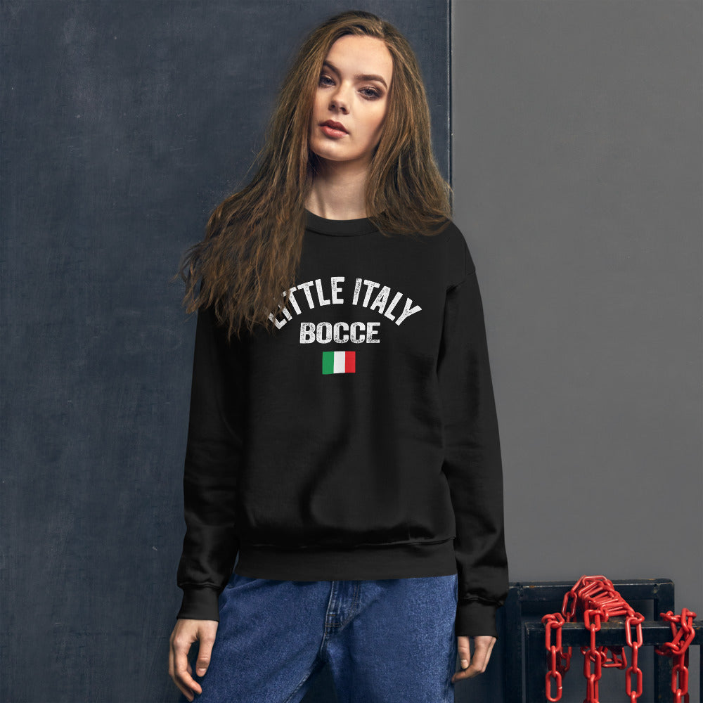Little Italy Bocce Crewneck Sweatshirt