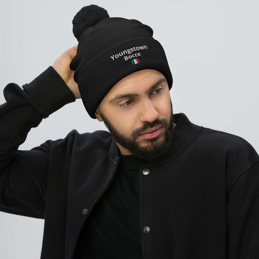 Youngstown Bocce Pom Beanie Hat