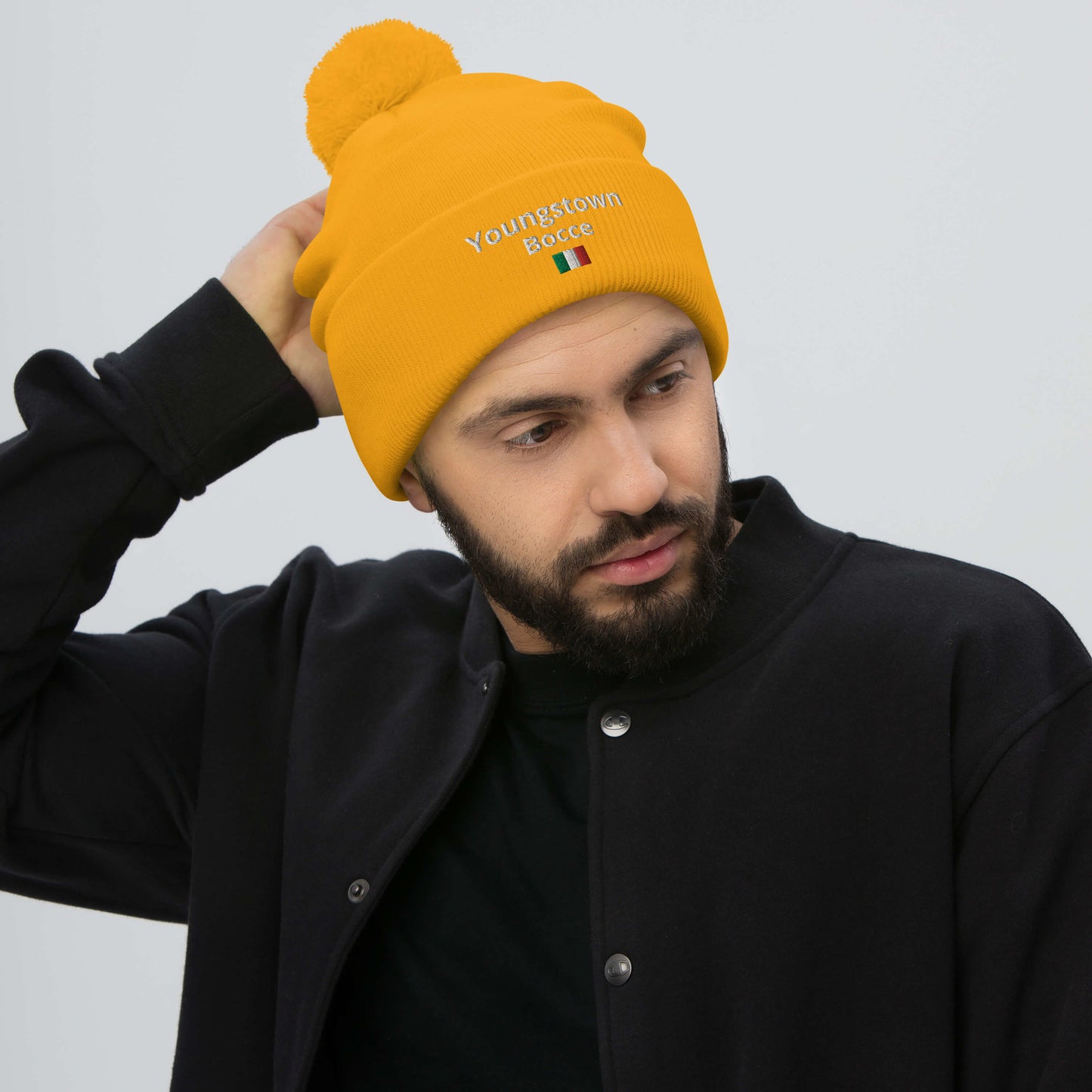 Youngstown Bocce Pom Beanie Hat