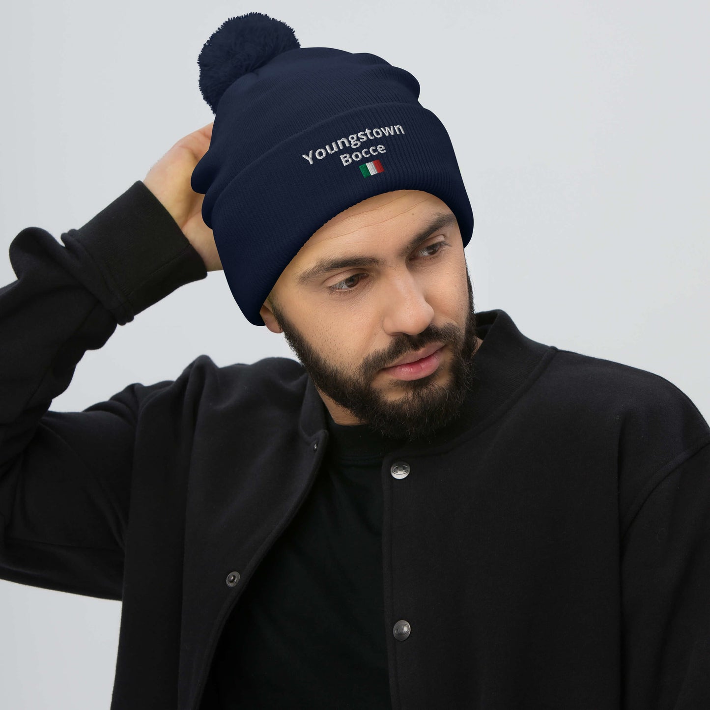 Youngstown Bocce Pom Beanie Hat