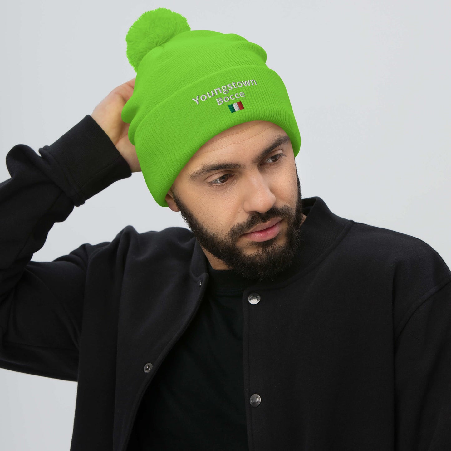 Youngstown Bocce Pom Beanie Hat