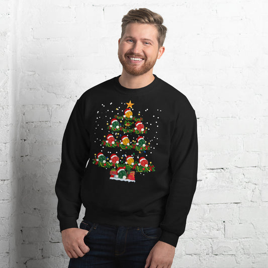 Bocce Christmas Tree Crewneck