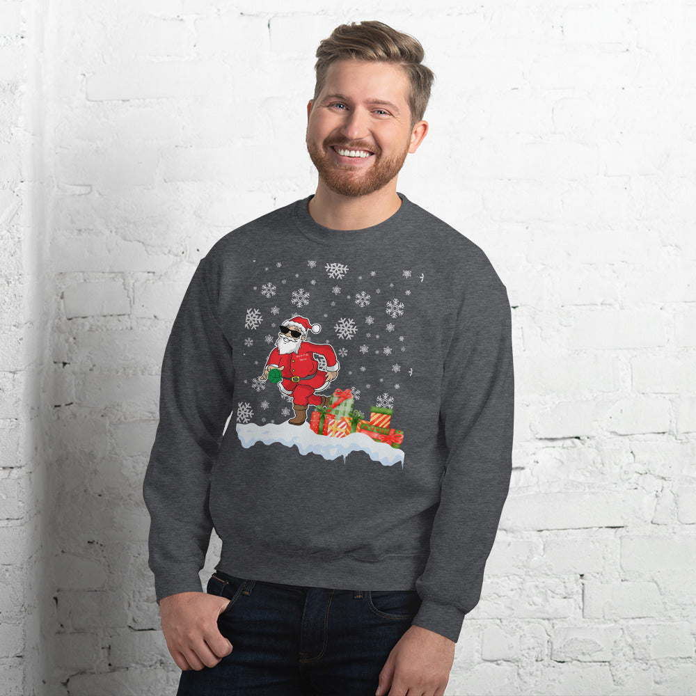 Santa Bocce Crewneck