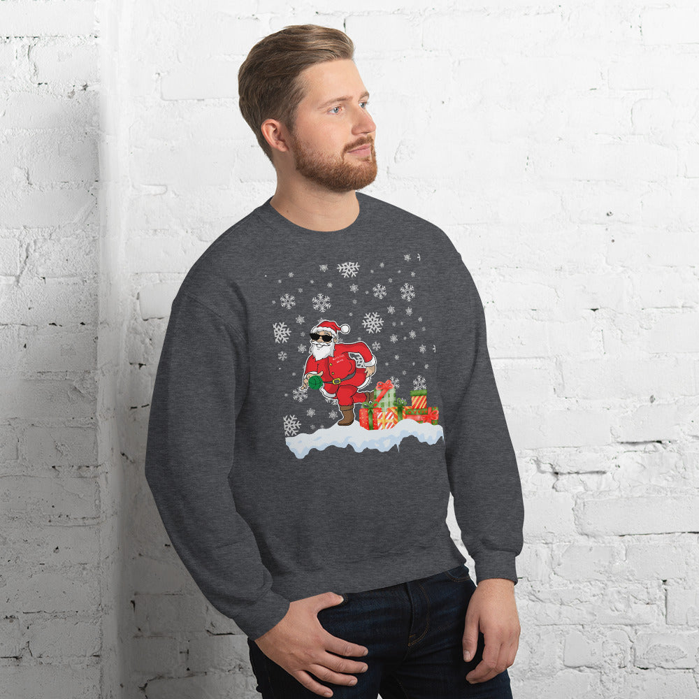 Santa Bocce Crewneck