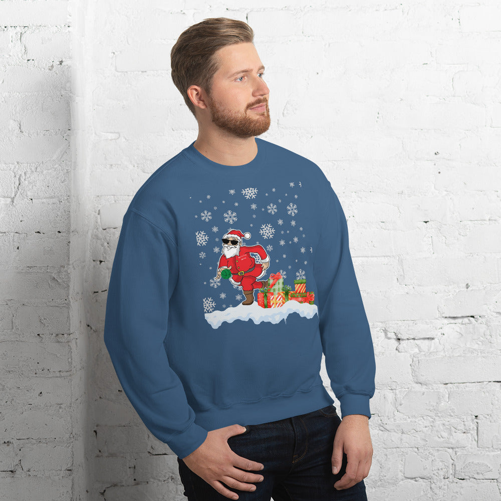 Santa Bocce Crewneck