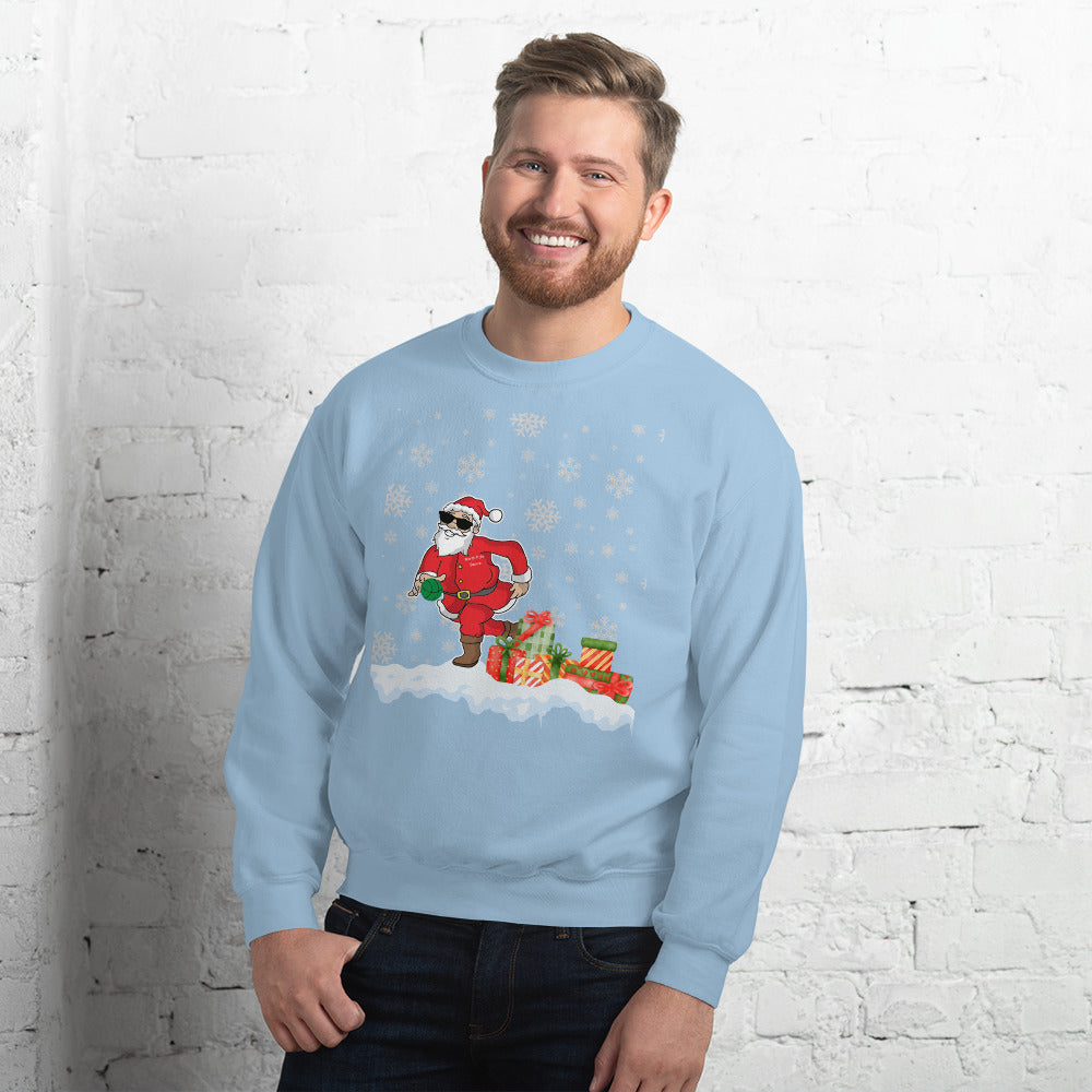 Santa Bocce Crewneck