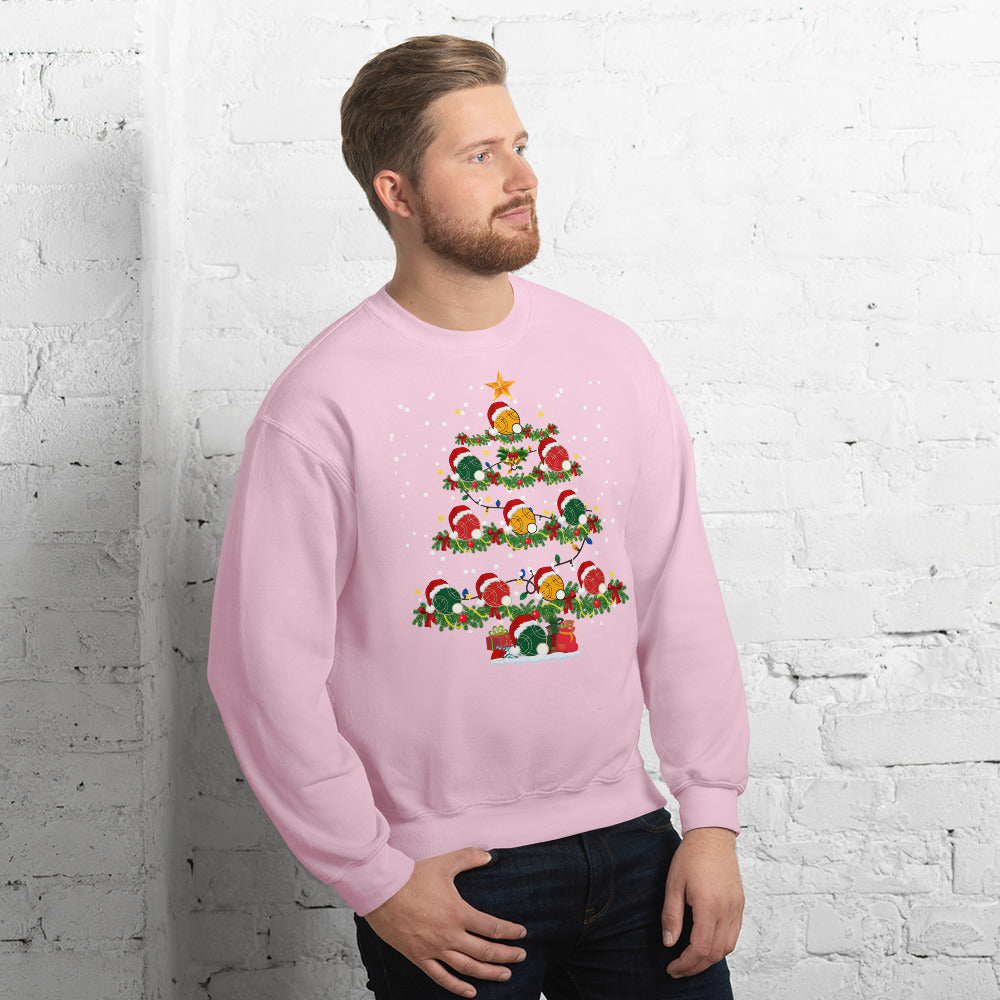 Bocce Christmas Tree Crewneck