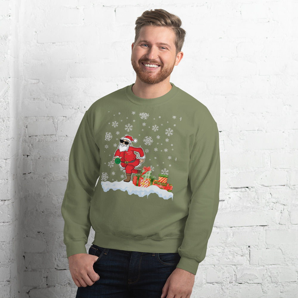 Santa Bocce Crewneck