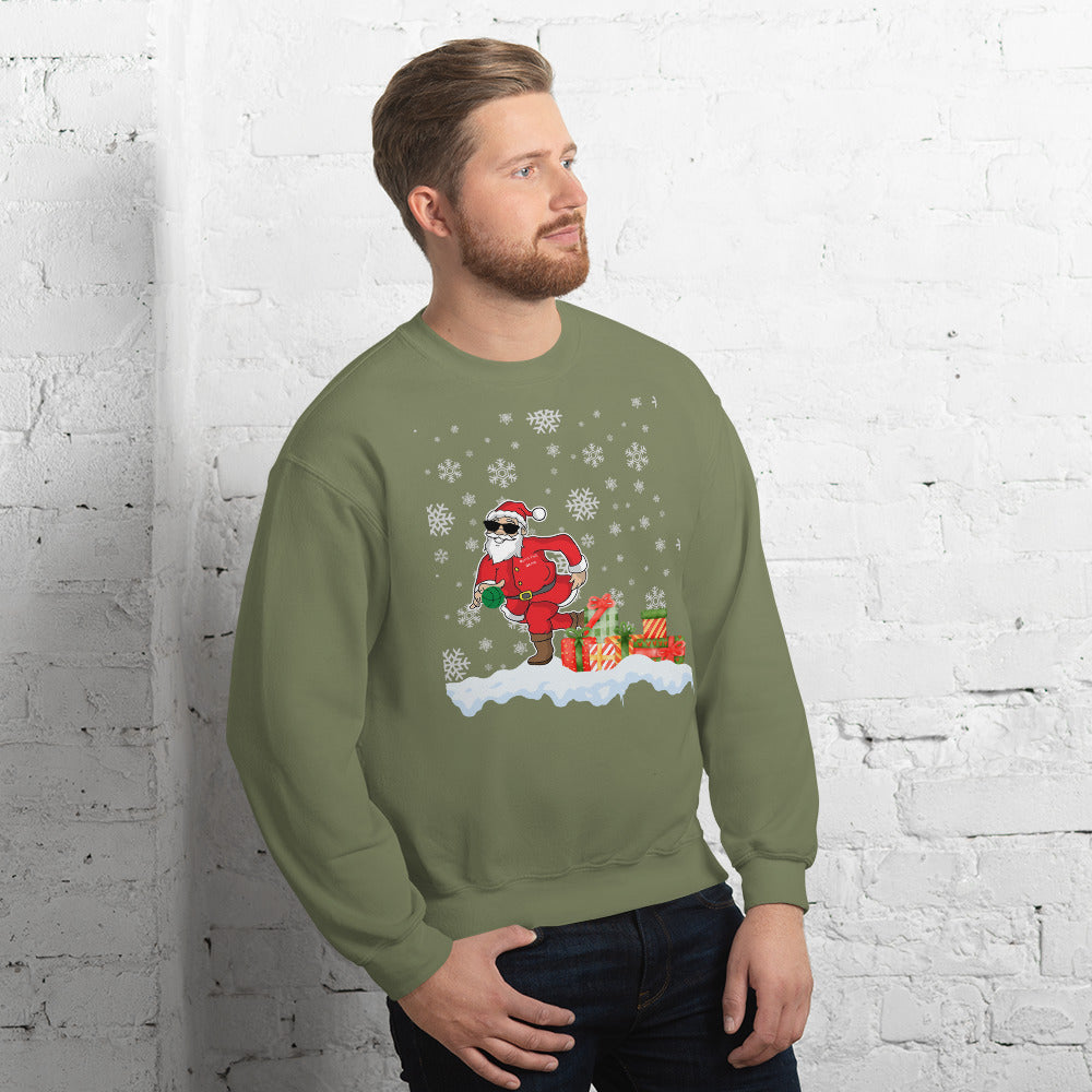 Santa Bocce Crewneck