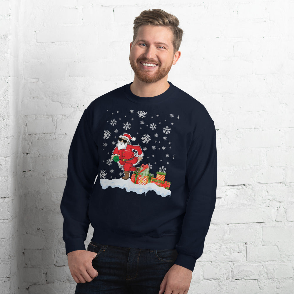 Santa Bocce Crewneck