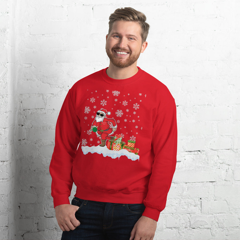 Santa Bocce Crewneck