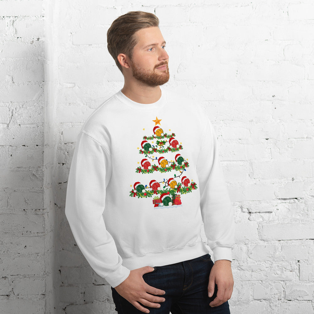 Bocce Christmas Tree Crewneck