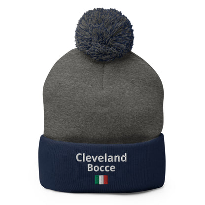 Cleveland Bocce Pom Beanie Hat