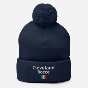 Cleveland Bocce Pom Beanie Hat
