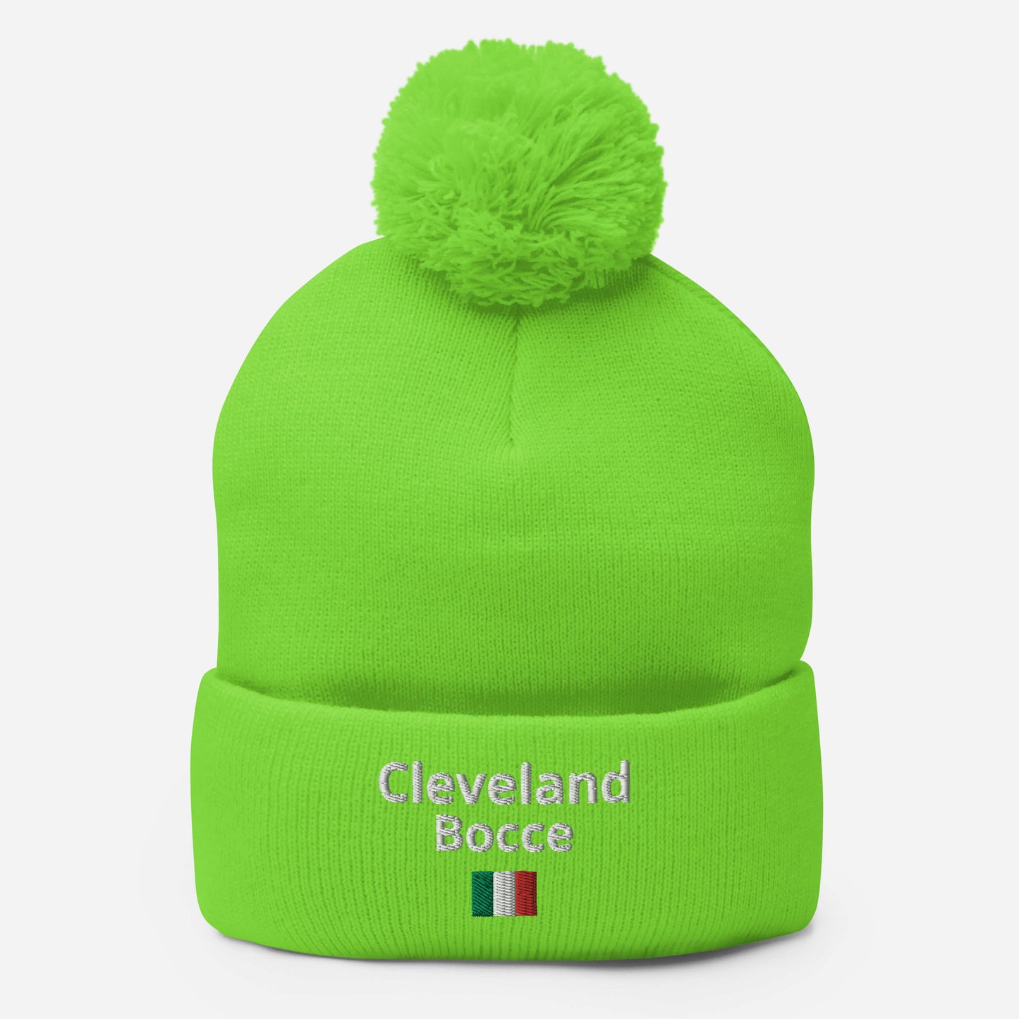 Cleveland Bocce Pom Beanie Hat